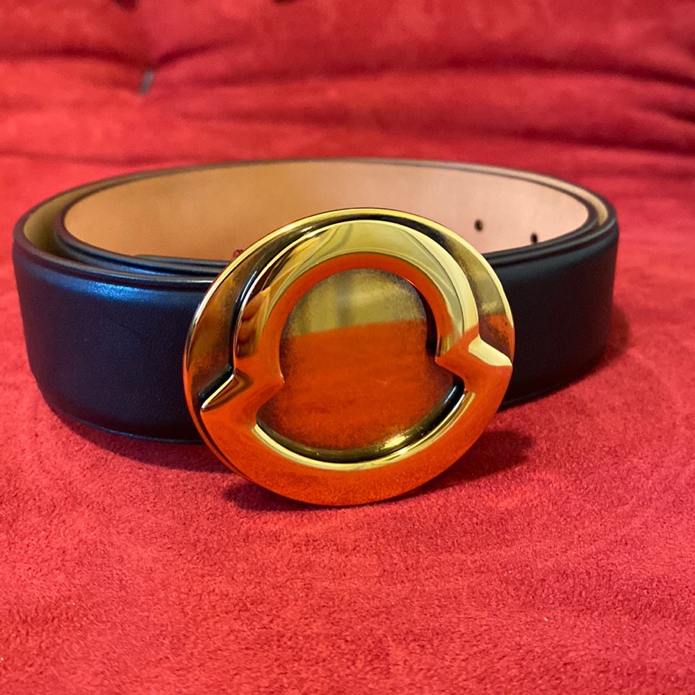 NWOT black MONCLER belt